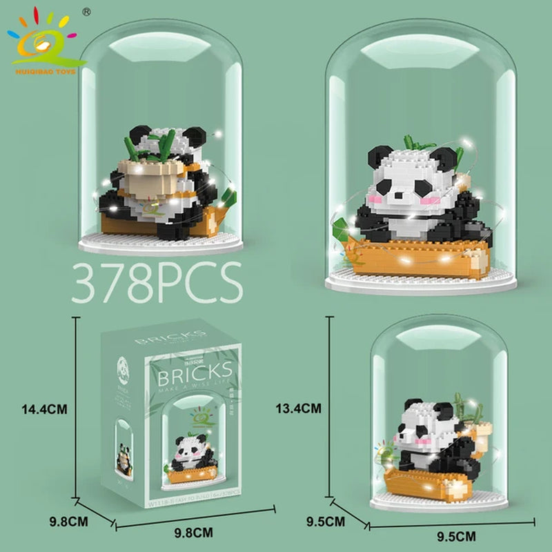 HUIQIBAO Mini Cute Panda