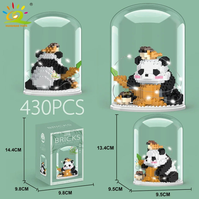 HUIQIBAO Mini Cute Panda