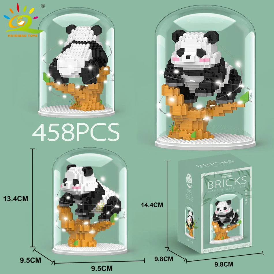 HUIQIBAO Mini Cute Panda