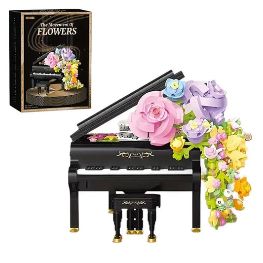 Musical Instrument w/ Flower Waterfall