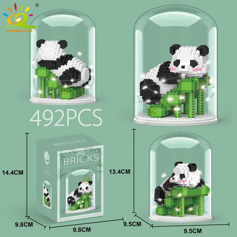 HUIQIBAO Mini Cute Panda